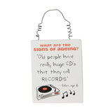 The Wisdom of Kids ~ Hanging Wall Plaque ~ CAN'T REMEMBER YOUR AGE...