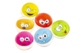 Pack of 50 Emotion Faces Bouncy Ball 32mm