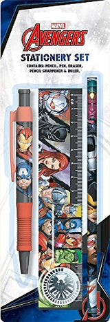 Avengers Classic Blister Stationery Set {DC}