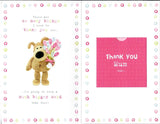 Boofle Thank You Mum Interactive Mother's Day Card 