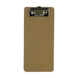 Slim Wooden Clipboard by Janrax - Suitable for A6 Paper