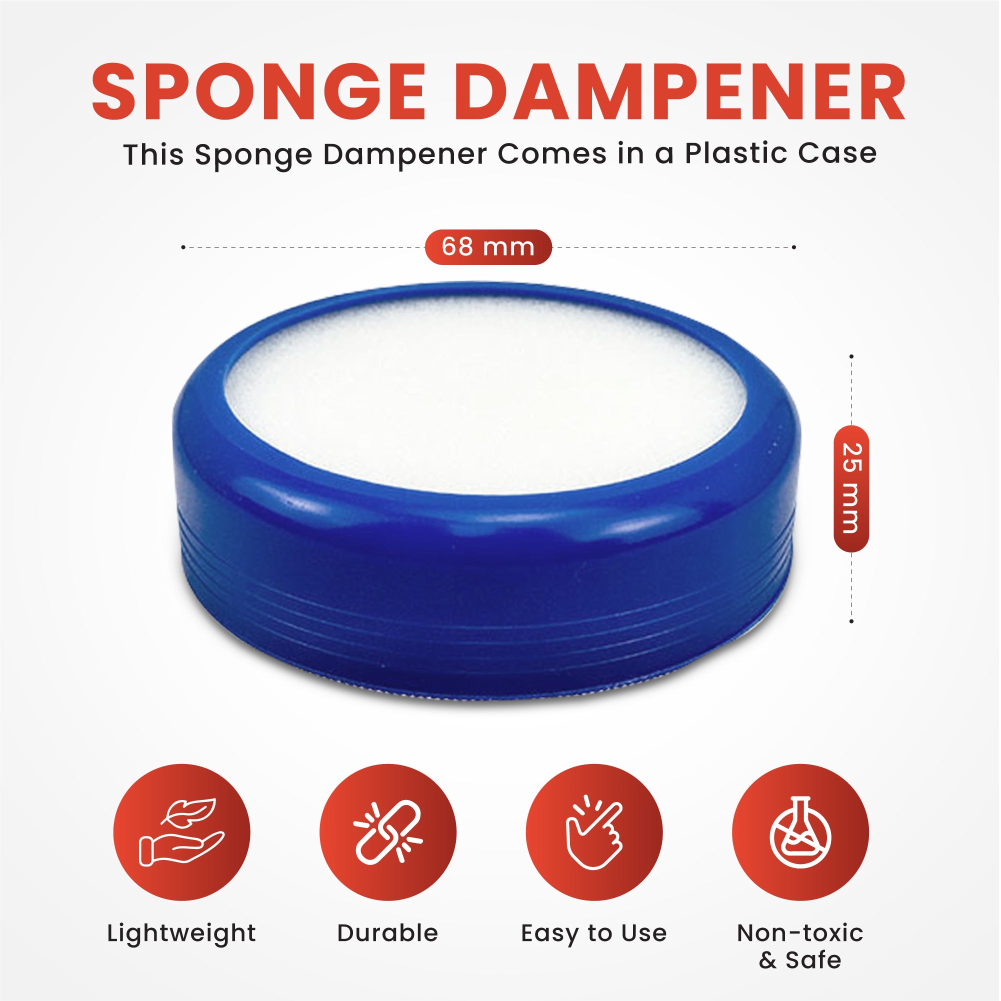 Janrax Red Sponge Dampener