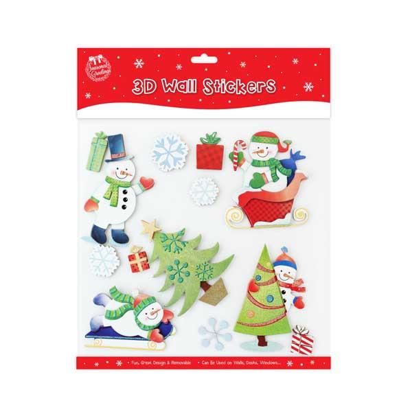 Festive 3D Wall Stickers