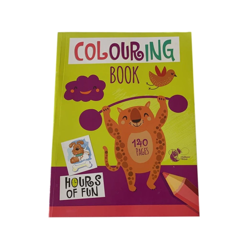 140 Pages Colouring Book by Chiltern Stationery {DC}