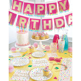 Gold Foil Stamping "Happy Birthday" Sash