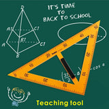 40cm Plastic School Teaching Triangle Rulers with Removable Handle
