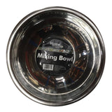 HOMEMAID SILVER METAL 10" WIDE MIXING BOWL CP250P {DC}