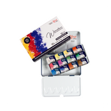 Pack of 12 Monopigmented Assorted Watercolours Paints by Rosa Gallery