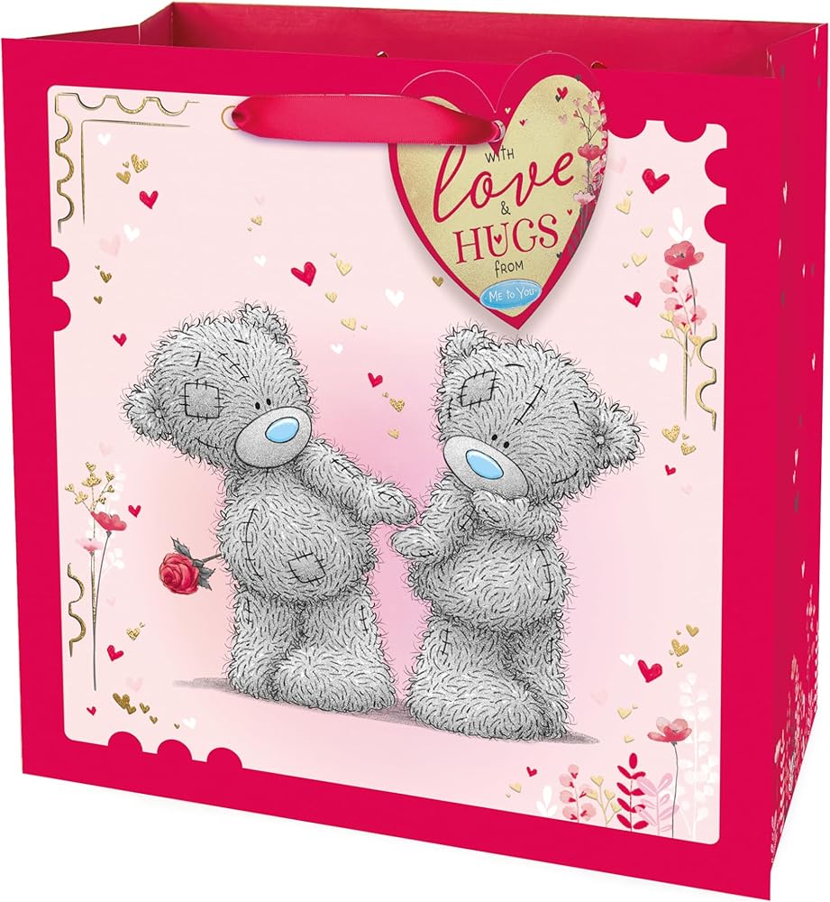 Me to You Tatty Teddy Valentine's Day Small Gift Bag {DC}