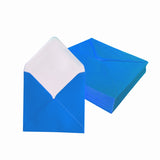 Pack of 50 Vivid Lagoon Blue 155x155mm Gummed Envelopes