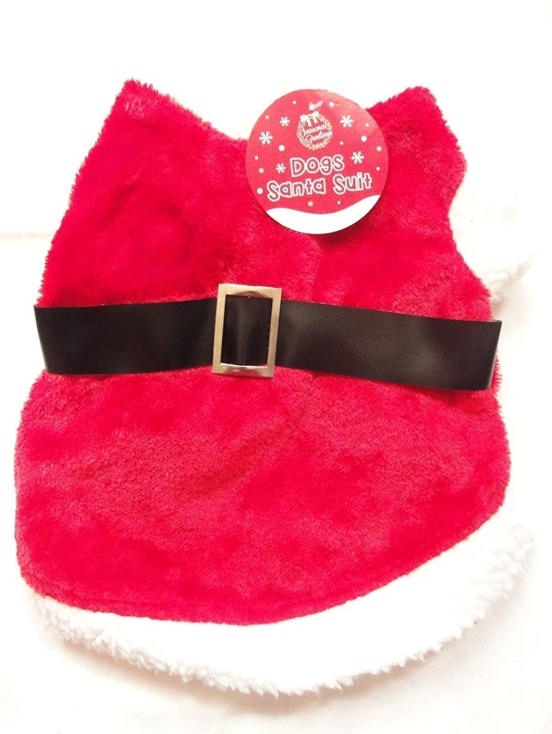 Small Dog Christmas Santa Suit
