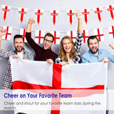 St George Bunting 5m with PVC 12 Flags