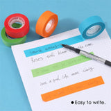 Pack of 2 Rainbow Masking Tapes 10m
