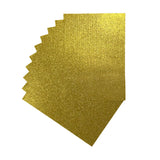 Pack of 10 A4 Gold Glitter EVA Foam Sheets