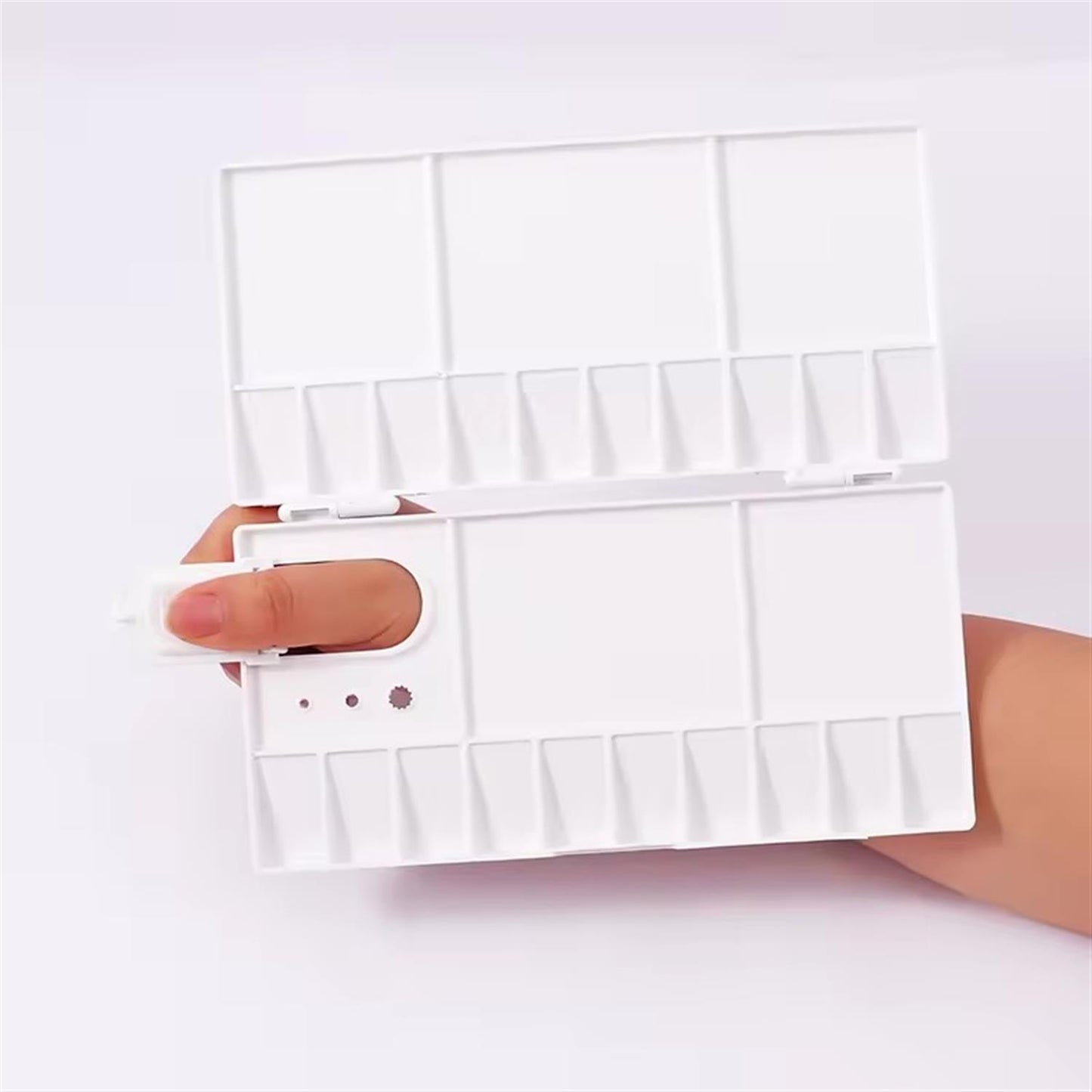 Watercolor Folding Palette with Thumbhole Durable and Portable
