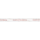 9ft Glitz Rose Gold Foil Banner "Happy 13th Birthday"