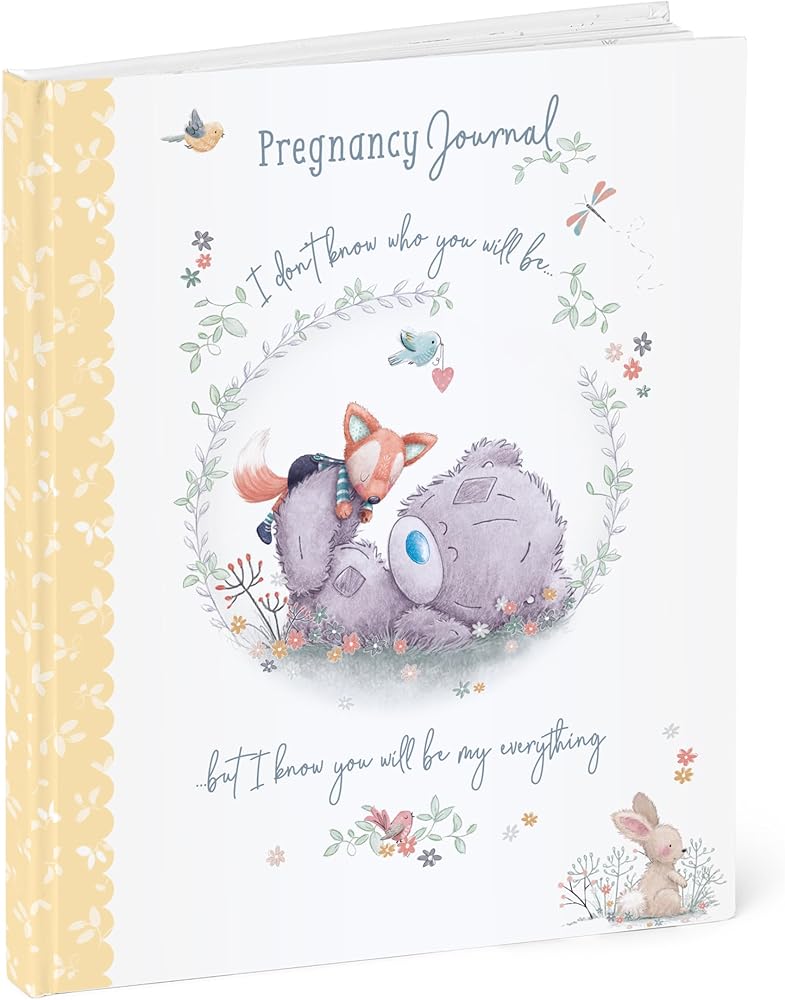Me to You Pregnancy Journal Hardback Baby Book With Pregnancy Calendar Official Collection