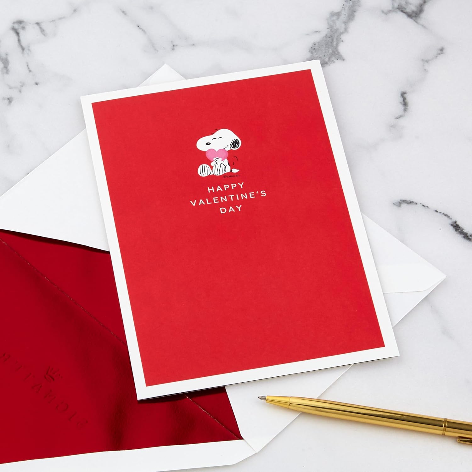 PEANUTS™ SNOOPY & Gang 3D & Pop Up Design Valentine's Day Card