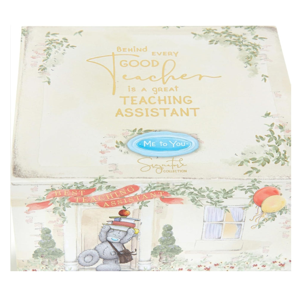 Me to You Tatty Teddy Luxury Bone China Gift Mug for Teaching Assistant Presented in Satin Lined Gift Box Signature Collection