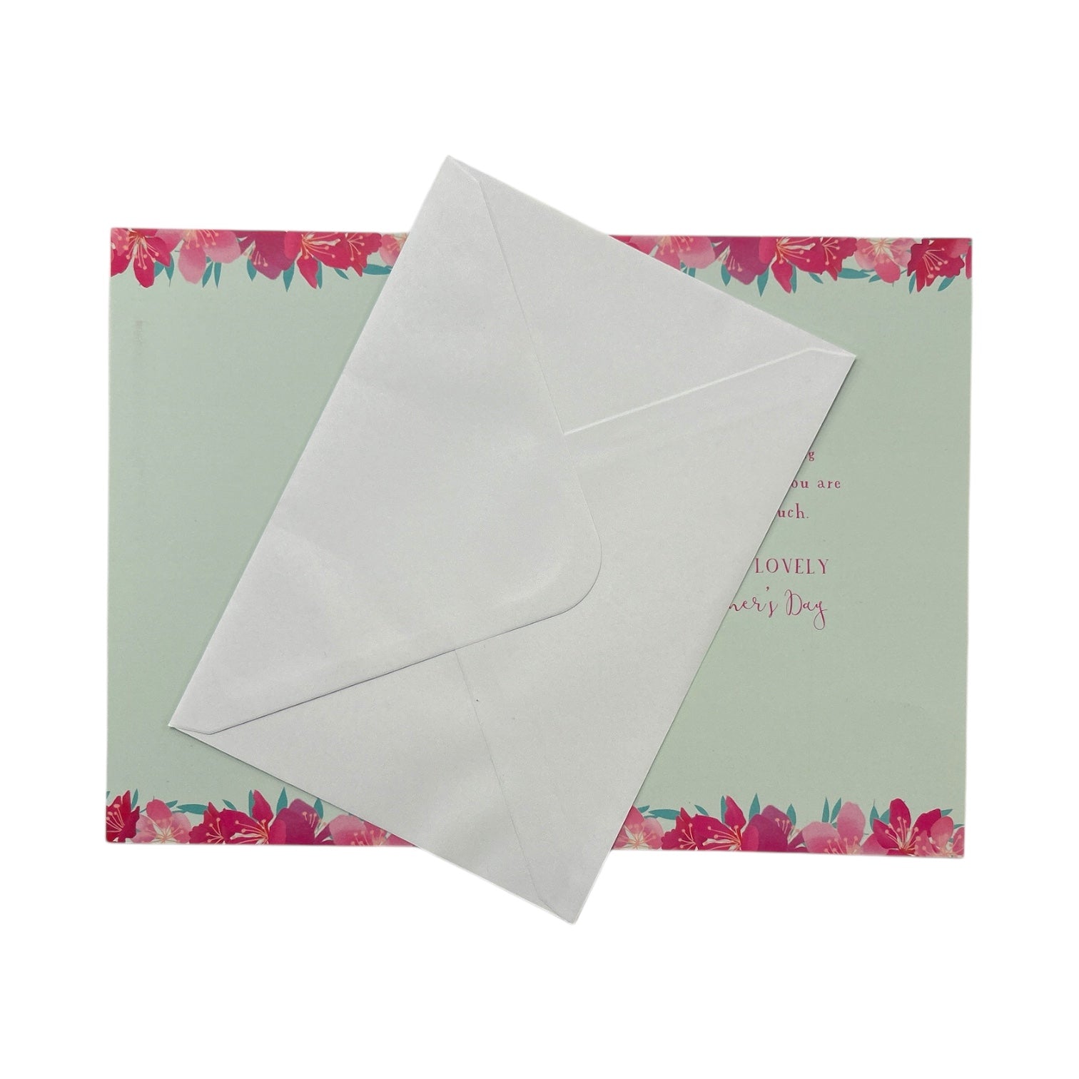 To My Wife Floral Design Mother's Day Card