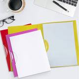 A4 Light Blue Swing Clip Folder Document File