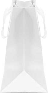 Floral White Lotus Design Large Gift Bag