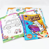 8 Pages Slim Coloring Book