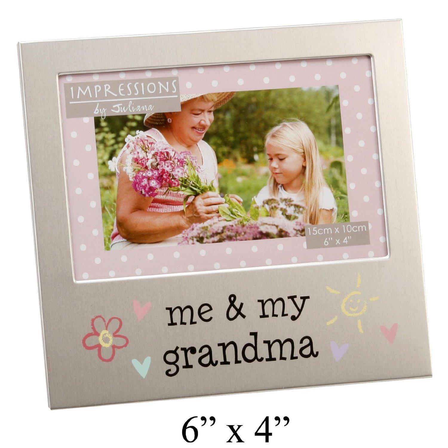Me & My Grandma 6" x 4" Aluminium Frame - FA519GM