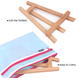 Art Beech Wood Table Top Painting Stand Display Tripod Easel 19 x 23.3 x 24cm