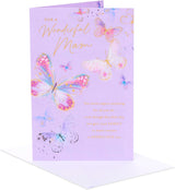 Butterflies Design For Mam Mother's Day Card