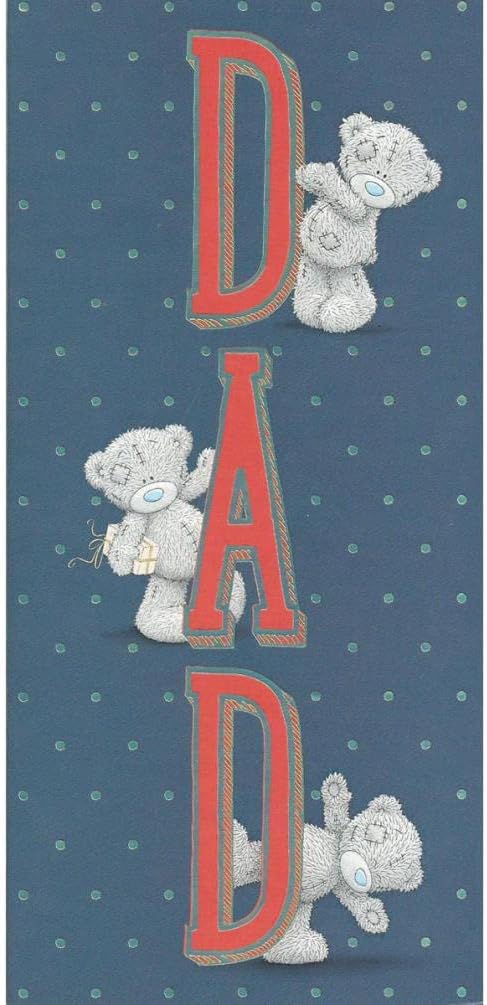 Bears with Letters Dad Father's Day Card