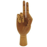8" Artists/Shop Wooden Manikin Mannequin Hand (Child)