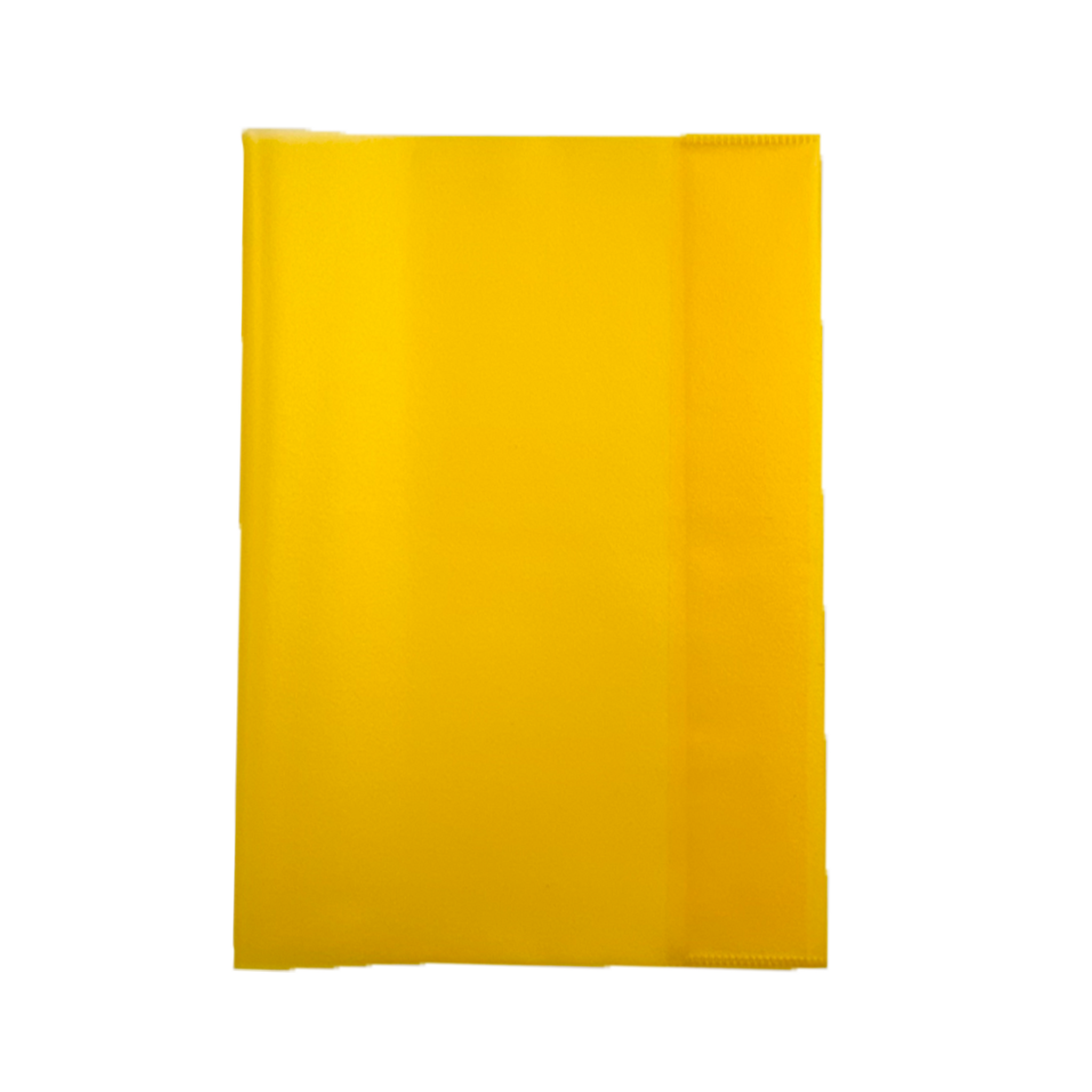 Pack of 10 A4 Frosted Yellow Exercise Book Covers