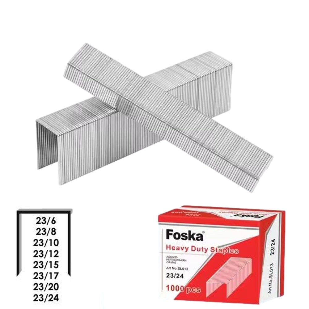 Pack of 1000 Heavy Duty 23/24 Staples