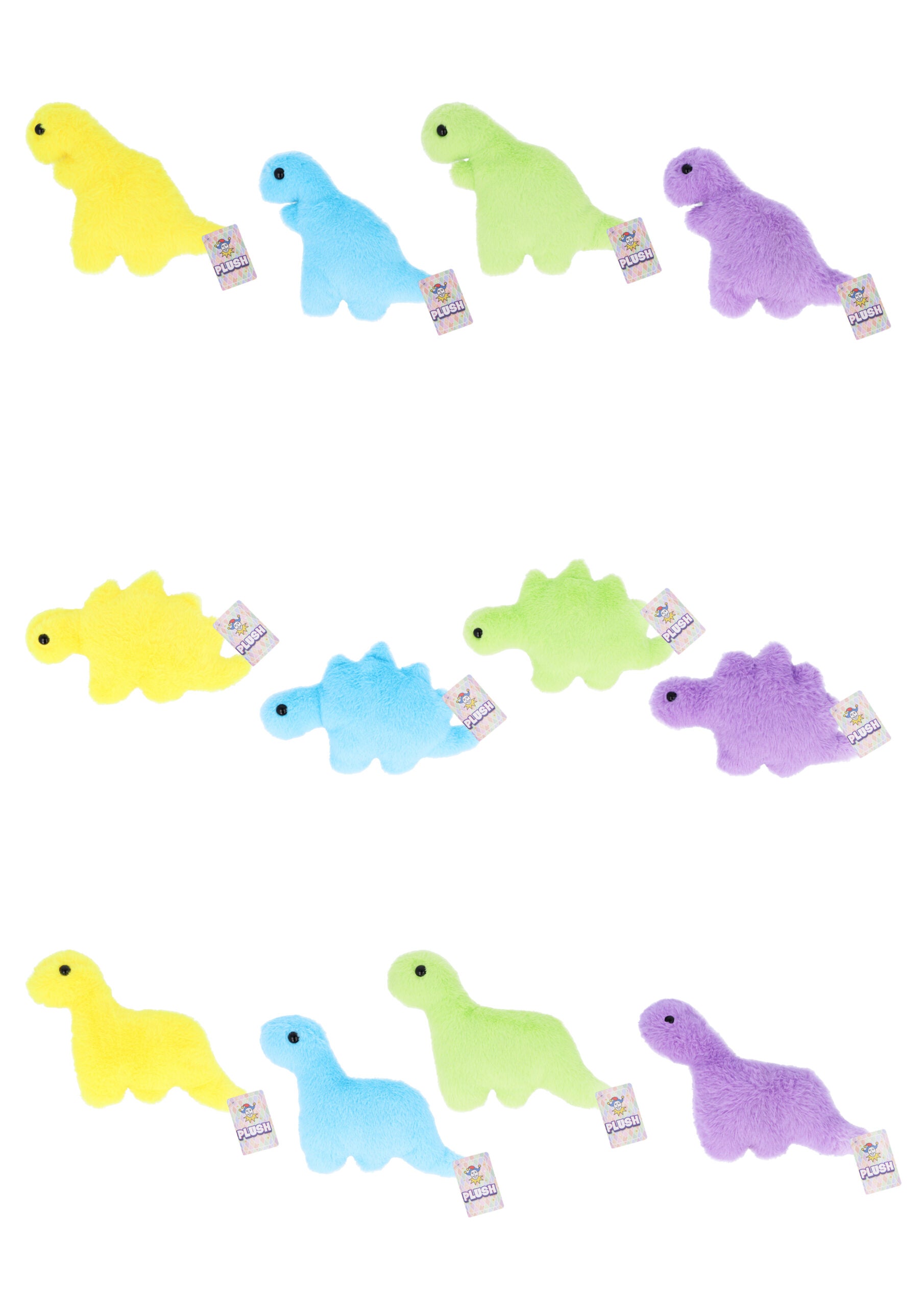 Flat Dinosaur Plushies 25cm