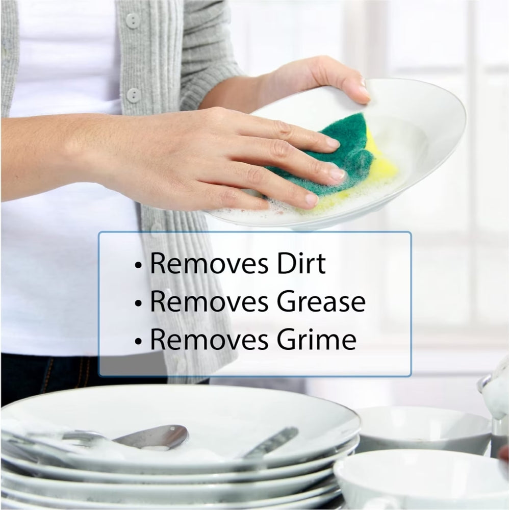 Pack of 20 Sponge Scourer Washing Up Sponges