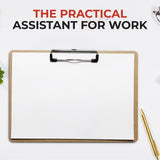 A4 Wooden Horizontal Clipboard by Janrax