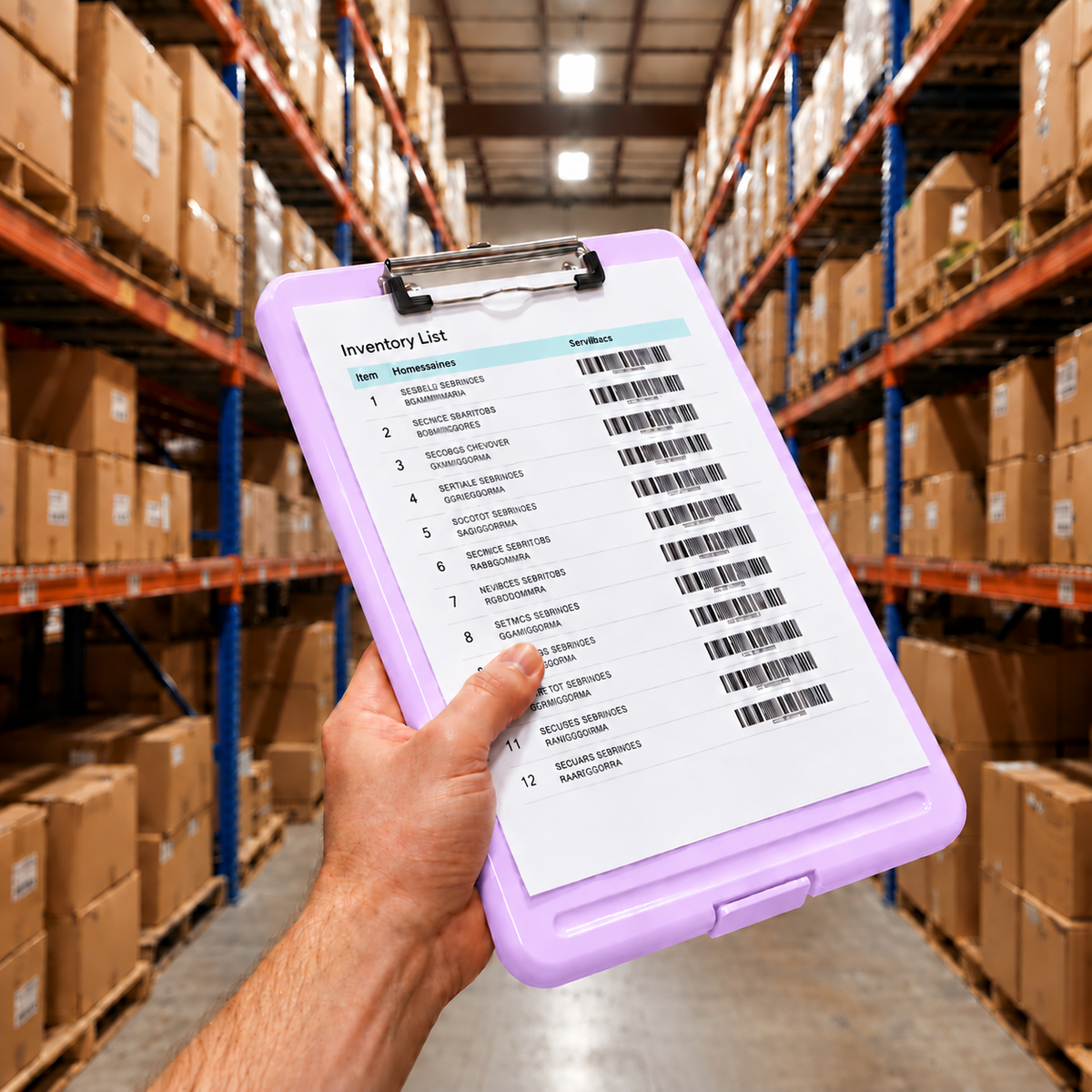 Single A4 Pastel Purple Plastic Clipboard Box File - Storage Filing Case