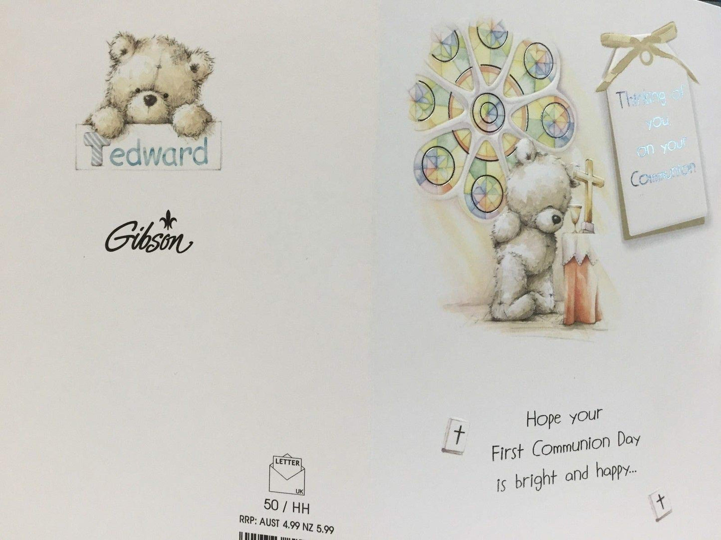 Thinking of you on your Communion, Communion Greeting Card {DC}