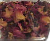 Wedding Confetti Confetti in Jewel Box - DRIED ROSE PURE NATURAL PETALS