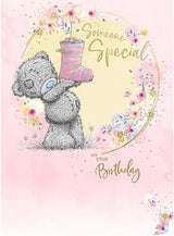 Bear Holding Welly Just To Say Open Blank Card