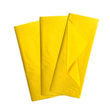 Pack of 10 Yellow Acid Free 50 x 70cm Tissue Paper Sheets