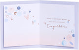 Light Design Wedding Day Congratulations Card