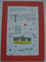 To My Teacher Thank you You're Great Card