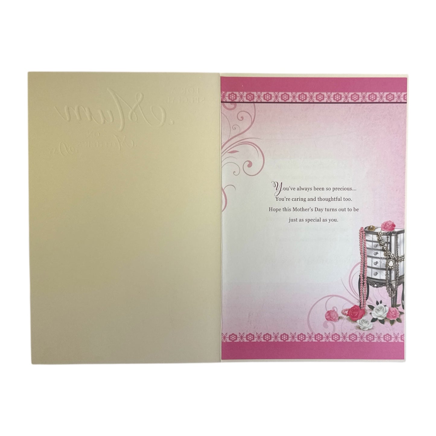 For A Special Mum Shoes And Purse Design Mother's Day Card