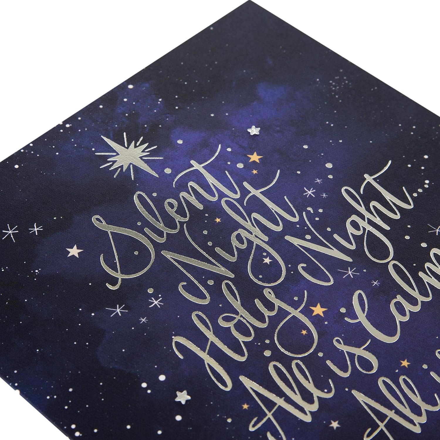 Peaceful Christmas Card "Silent Night"