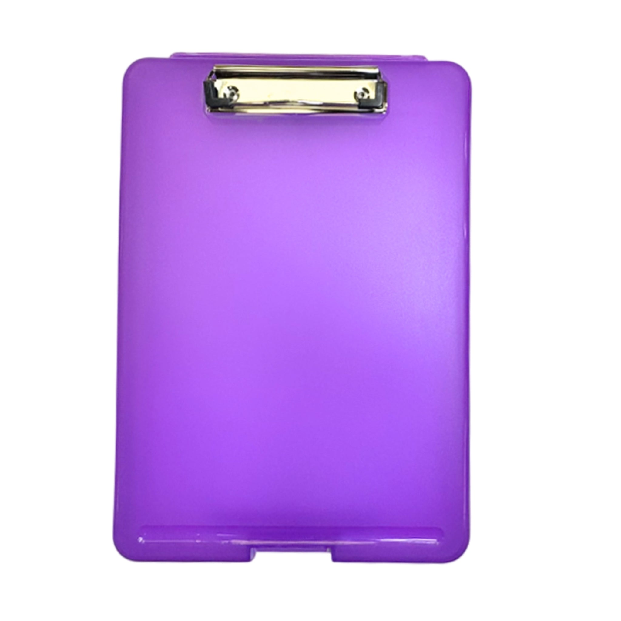 A4 Purple Clipboard Box File - Storage Filing Case