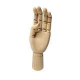 Small Wooden Left Hand Manikin 18cm (7")