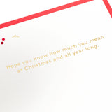 Poinsettia Flowers 3D and Pop Up Christmas Card {DC}