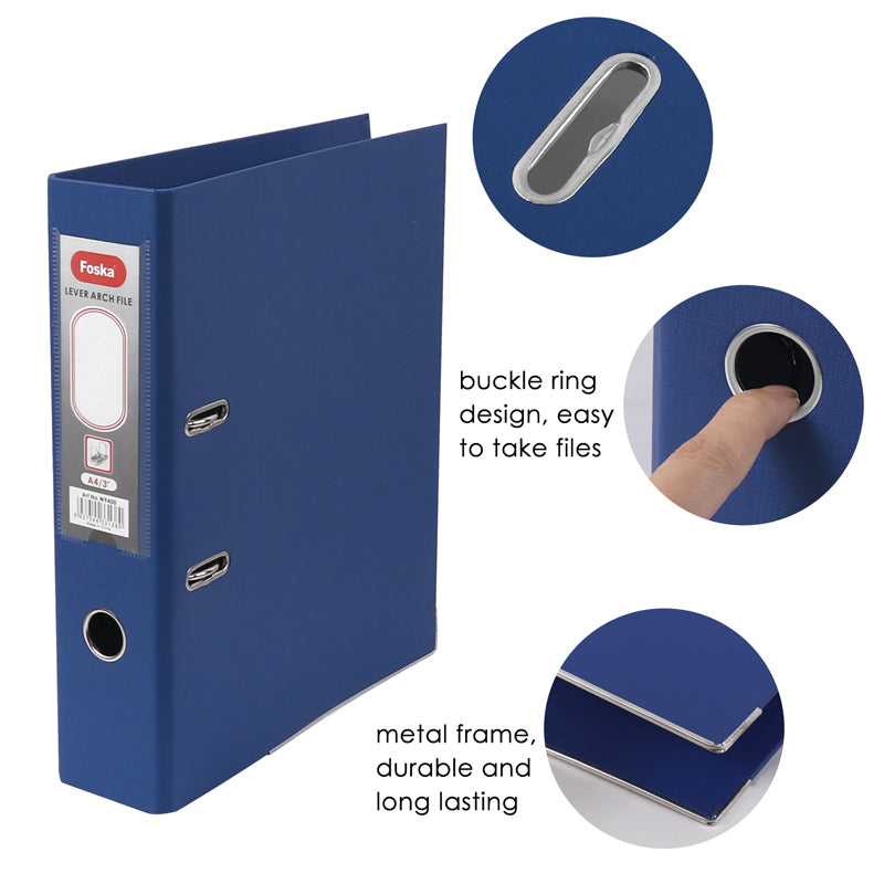 Red Foolscap Lever Arch File